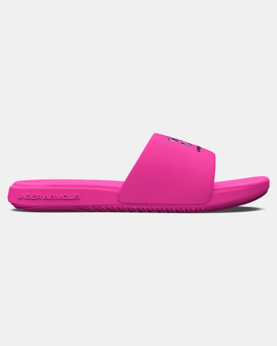 Women's UA Ansa Graphic Slides in Pink image number 0